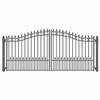 Aleko ALEKO DG14STPD St Petersburg Style Iron Wrought Dual Driveway Gate 14' DG14STPD